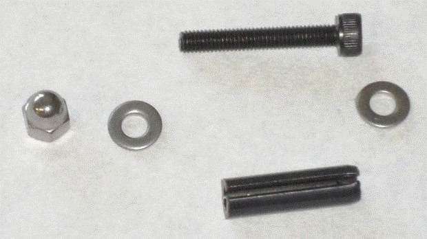 Image of magazine release parts