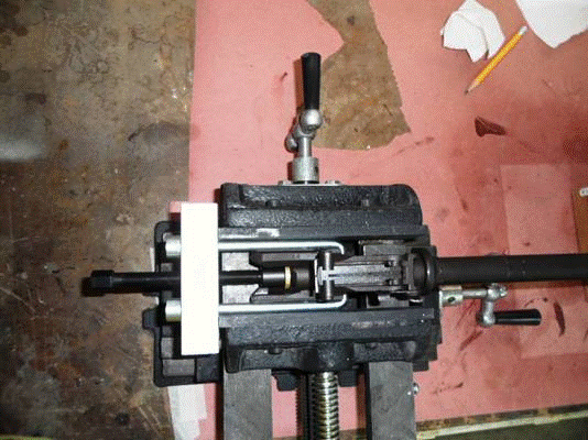 Image of removing trunnion